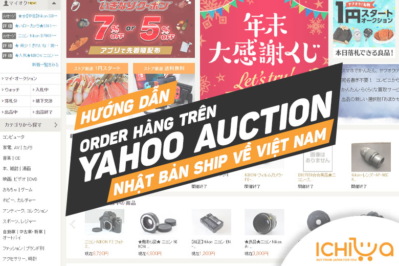 Xem chi tiết hướng dẫn order hàng trên Yahoo Nhật ship về Việt Nam
