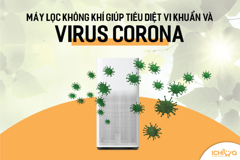 Bạn có biết máy lọc không khí giúp tiêu diệt vi khuẩn và virus Corona?
