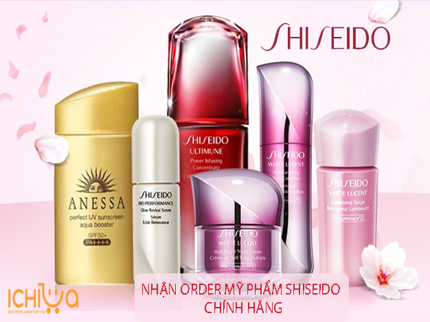 Nhận order mỹ phẩm Shiseido nội địa Nhật Bản ship về Việt Nam