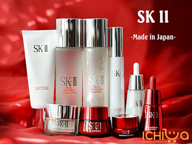 Top 10 thương hiệu mỹ phẩm làm đẹp Nhật Bản - SK-II