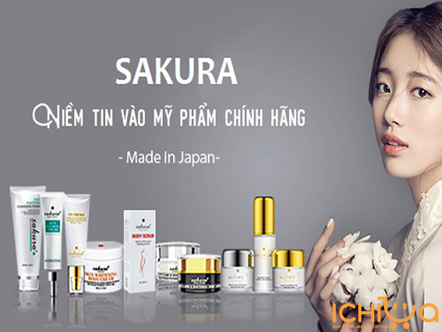Top 10 thương hiệu mỹ phẩm làm đẹp Nhật Bản - Sakura