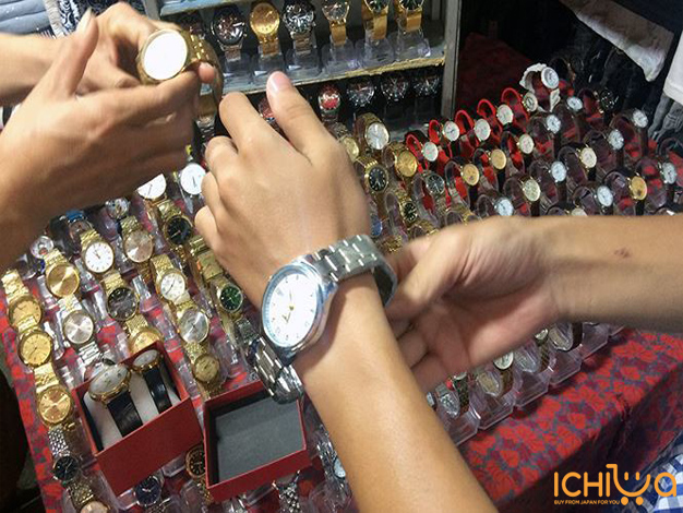 Các cách nhập đồng hồ bãi của Nhật