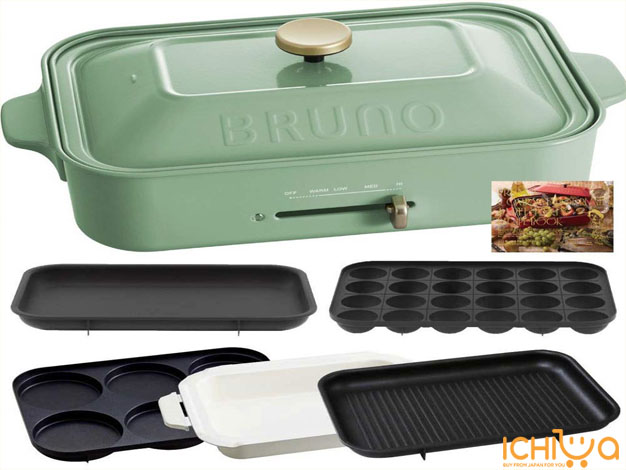Đôi nét về máy nướng bánh kẹp Bruno chuẩn Nhật