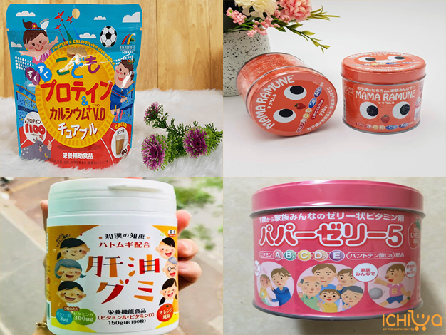 Tất tật những điều cần biết về vitamin tổng hợp cho bé của Nhật dạng kẹo