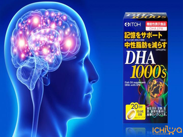 Viên uống bổ não DHA 1000 Nhật Bản